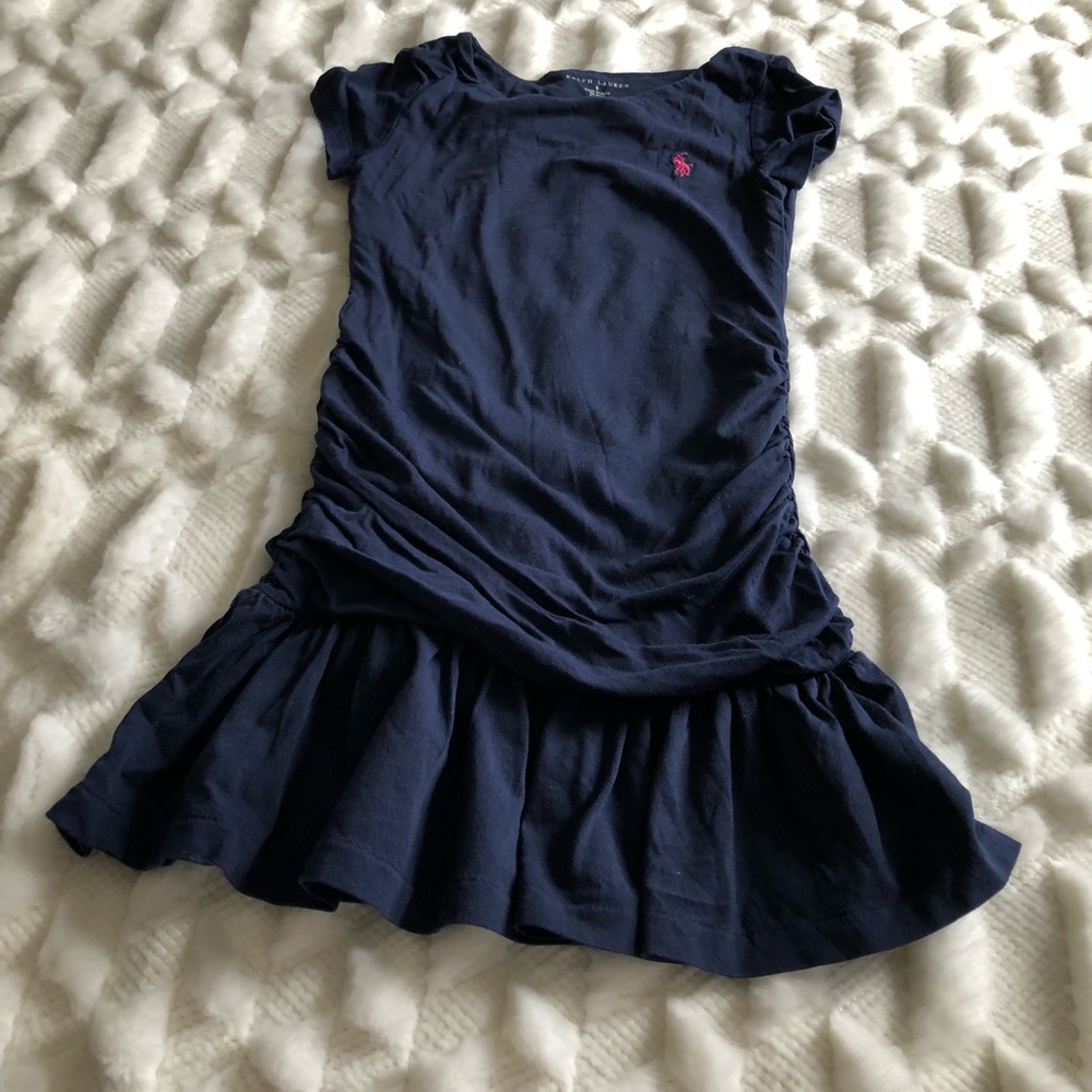 Tall Lauren navy dress in size 5